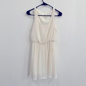 White/Cream Lush Dress